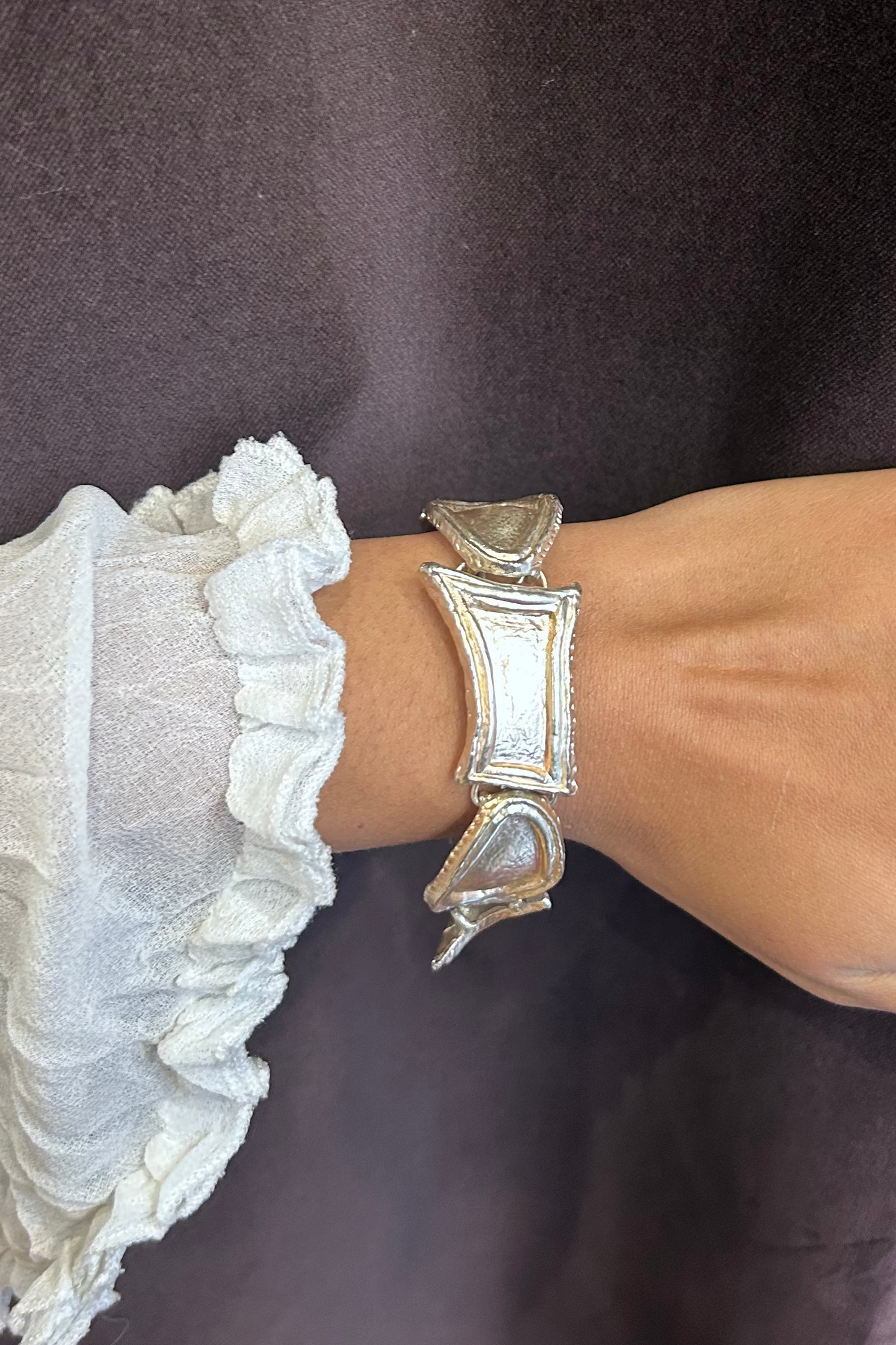 Vintage Silver-Tone Bracelet – Dolce Vita