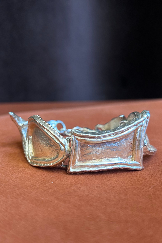 Vintage Silver-Tone Bracelet – Dolce Vita