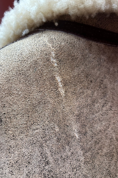 Vintage Light Brown Shearling Crop Bomber – Mac Keen