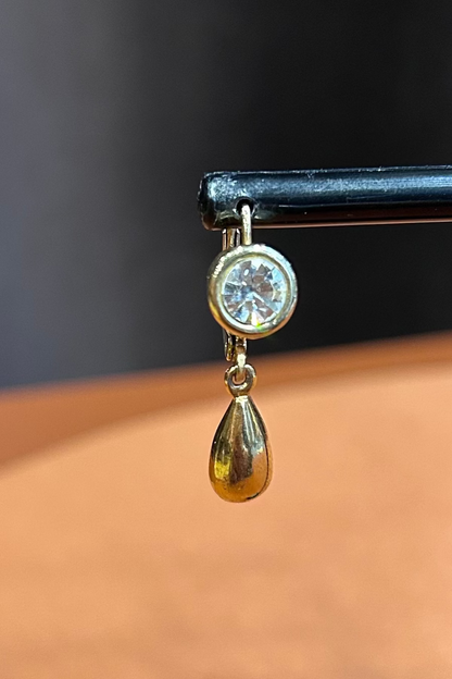 Vintage 90s Gold Earrings