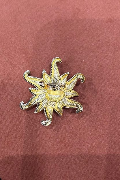 YR Sun Brooch – Vintage