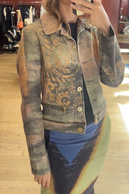 Christian Llinares Printed Stretch Jacket