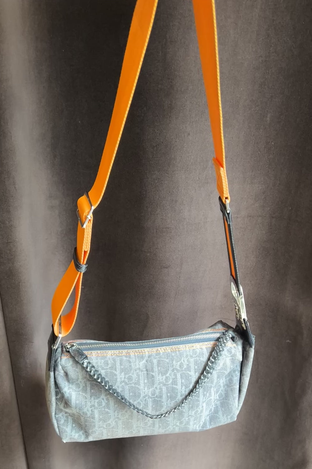 Christian Dior “Remove Before Flight” Trotter Saddle Bag – 2005-2006 by John Galliano